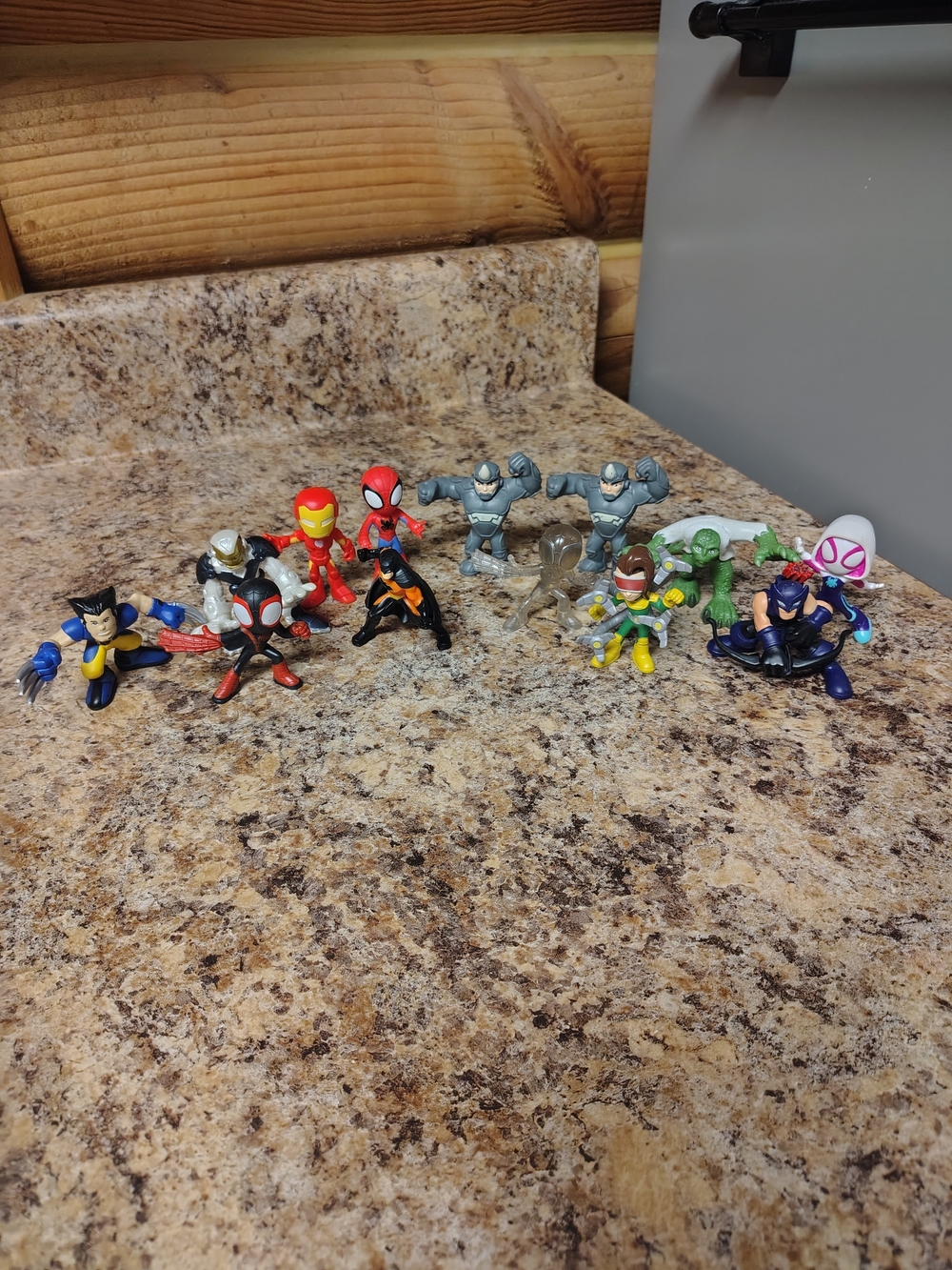 Marvel Superhero Kids Toy Figures Set - Mixed Colors